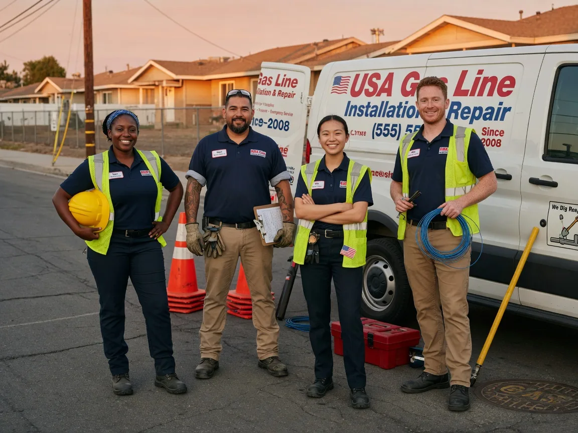 Gas Line Installation company in Roscoe, PA